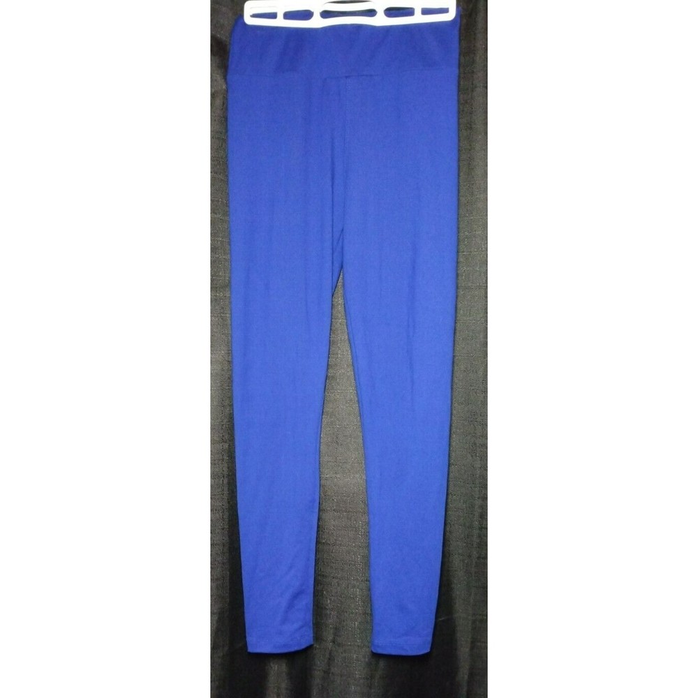 LuLaRoe One Size Leggings Solid Royal Blue